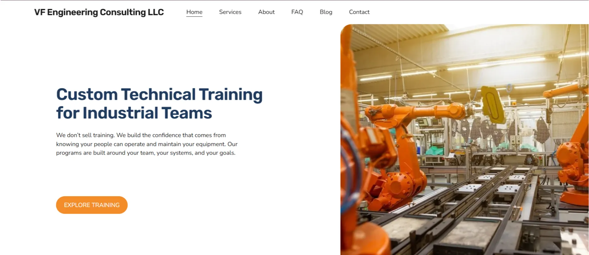 VF Engineering Consulting LLC website
